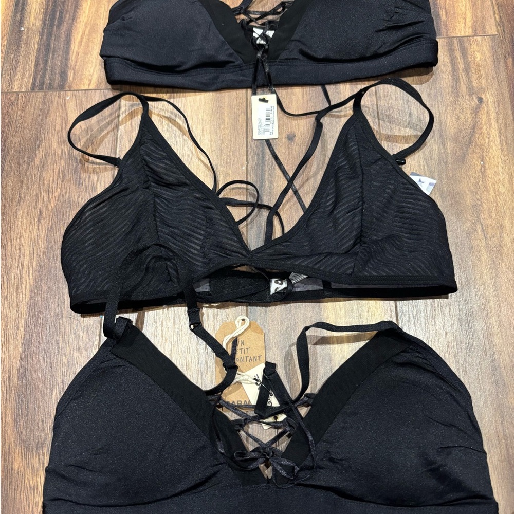 NWT bundle of bralettes.   Size small